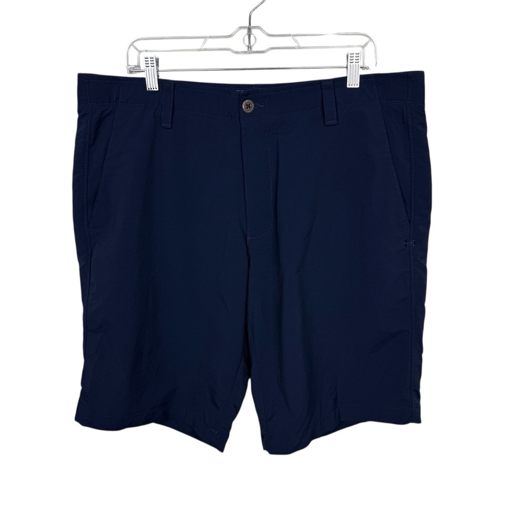 Under Armour HeatGear Navy Golf Shorts